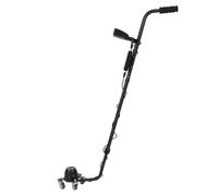 Nosqew Cámara de inspección bajo vehículo con ruedas pantalla HD de 7 pulgadas poste telescópico ajustable lente gran angular 120 ° para talleres de reparación de automóviles (enchufe UE)