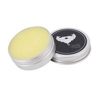 Nosqew Crema para Barba con Cera de Bigote de 60 G, Crema de Peinado Portátil y Fácil de Aplicar para Hombres con Nutrición Duradera para Reparar la Forma del Vello Facial Suave y