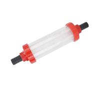 Nosqew Filtro de red agrícola en línea, bomba de agua duradera de alto caudal, filtro de nailon transparente para riego de jardín, pulverizador de pesticidas, Kuns (G1 25 mm/1,0 pulgadas)