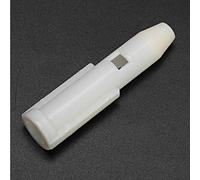 Nosqew Gear Shift Knob Adapter Sleeve premium Durable White Plastic Car Gear Shift Lever Sleeve Replacement Accessory for 206 207 306 307 308 2008 3008 406 508