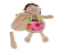 Nosqew Human Body Organs Learning Toy Soft Plush Educational Anatomy Doll with Removable Parts for Kids Preschool Teaching Aids 46cm (human organ boy)