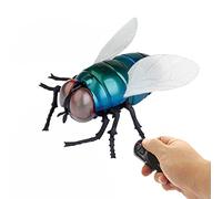 Nosqew Juguete de cuerda realista con control remoto, alimentado por infrarrojos, cucaracha rastrera realista, abeja, simulación electrónica, regalo de broma espeluznante para, (F)