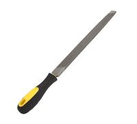 Nosqew Lima de Afilar T12, Herramienta de Carbono, Acero, Cuchillo de Alta Dureza, Lima Plana con Antideslizante para Trabajo de Metal, 37cm