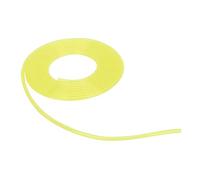 Nosqew Manguera de línea de combustible duradera para gasolina, resistente a la hinchazón, endurecimiento para recortadora, motosierra, soplador, amarillo, 3 metros (3 x 5 mm)