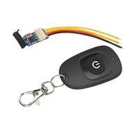 Nosqew Mini Size Relay Remote Control Switch Wireless High Sensitivity 433. 92MHz Transmitter with Delay Function for LED Strips Light Bulbs Buzzers Small Speakers Door Locks