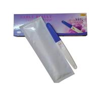 Nosqew Palo de prueba de embarazo falso, juguete de broma de aspecto real, resultado positivo, siempre de plástico azul y rosa, 19 x 6 x 2 cm, perfecto para despedida de soltera del día de los