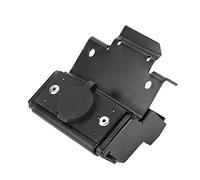 Nosqew Pestillo de seguridad para capó de coche, resistente, a prueba de óxido, repuesto de seguridad para JK Unlimited 2007 2017 2 puertas 4 puertas, metal negro