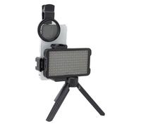 Nosqew Phone Fill Light Selfie Light Photography Light Rechargeable Fill Light with 52mm CPL Lens Filter Wireless Adjustable Brightness 2400K 6400K for Photography Live Streaming Video