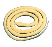 Nosqew Realistic Rubber Snake Toy Long Flexible Soft Prank Joke Halloween Party Decorations Pranksters Trick or Treat Fun Black Green 130cm 1Pc