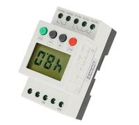 Nosqew Relé de Protección contra Sobretensión Monofásico SVR1000, 80x43x54 Mm con Identificación Automática AC DC 24-48 V, para Bomba de Agua de Motor Eléctrico (Inicio0)