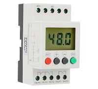 Nosqew Relé de Protección contra Sobretensión Monofásico SVR1000, 80x43x54 Mm con Identificación Automática AC DC 24-48 V, para Bomba de Agua de Motor Eléctrico (barra48)