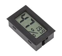 Nosqew Termómetro electrónico Higrómetro Digital LCD Mini Monitor de Temperatura y Humedad Alta Precisión para Caja de Cigarros, Gabinete, Estuche de Guitarra, Incubadora,