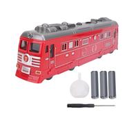 Nosqew Toy Trains Electric Toy Set Vintage Inspired Kids Steam with Spray Feature Educational Learning Toy for Toddlers Kids Christmas Birthday Boys Girls 33. 5 X 6 X 9cm (Red)