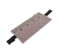 Nosqew Transportador de reptiles, forro polar suave, correa ajustable, cómoda bolsa de viaje para mascotas, para lagartos, dragones barbudos, animales pequeños, 16.9 x 7.9 pulgadas (gris)