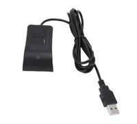 Nosqew USB Fingerprint Reader 360 Degree Touch Biometric Desktop Fingerprint Scanner PC Dongle Support for 10 11 Black ABS 1. 4m Cable