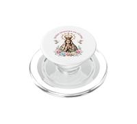Nossa Senhora de Fátima Floral Católica PopSockets PopGrip para MagSafe