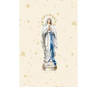 Nossa Senhora de Lourdes: Caderno de Orações e Preces, Diário Religioso, Caderneta de Anotações Devocionais