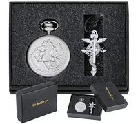 Nostalgia Bronze Doctor Who Retro Dr. Who Reloj de bolsillo de cuarzo con collar y caja de regalo