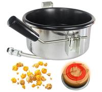 NOSTALGIA Forma de palomitas de maíz 8oz El fabricante de palomitas de maíz eléctrico anti-Scorch con control de uso de control seguro fácil de mantenimiento para fiestas nocturnas de películas