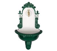 Nostalgia fregadero fuente fuente de pared 71,5cm jardín Alu fuente del jardín