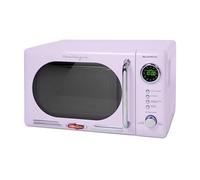 Nostalgia - Horno de microondas compacto retro de 0.7 Cu. Ft, Lavanda