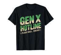 Nostalgia Humor Retro Gen X Generacion Camiseta