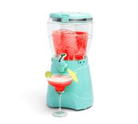 Nostalgia Máquina para hacer bebidas congeladas y máquina de margaritas para el hogar, 3.7 L, máquina de granizado con boquilla de flujo de acero inoxidable, fácil de limpiar y doble aislamiento