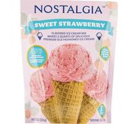 NOSTALGIA STRAWBERRY ICE CREAM MIX