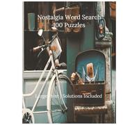 Nostalgia Word Search: 100 Large Print Puzzles for Adults and Seniors | 50s 60s 70s 80s Classic Music TV Movies and More