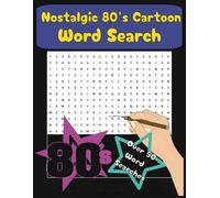 Nostalgic 80's Cartoon Word Search Book: Fun Puzzles for 80s Kids and Cartoon Lovers