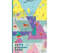 Nostalgic 90s 2026 Daily Planner, Retro-Inspired 365-Days Organizer: Stylish Agenda Notebook for Work, School and Life