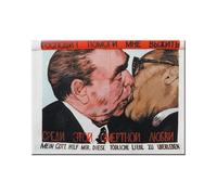 Nostalgic Art 14017 CityStyle Bruderkuss imán Berlin, 8 x 6 cm