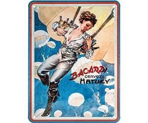 Nostalgic-Art Bacardi - Cerveza Hatuey Pin Up Girl