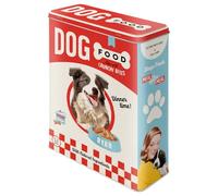 Nostalgic-Art Bote retro XL, 4 l, Dog Food | lata para alimentos secos, diseño vintage, Idea de regalo para dueños de perros