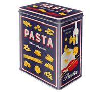 Nostalgic-Art Caja de almacenamiento retro L, 3 l, Pasta Variety - Idea de regalo para cocina, lata grande, diseño vintage