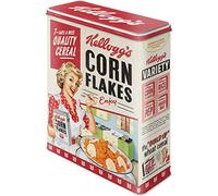 Nostalgic-Art Caja de Almacenamiento Retro XL Kellogg's - Quality Cereal - Idea de Regalo para Cocina, Lata Grande, Diseño Vintage, 4 l