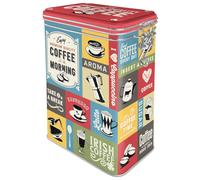 Nostalgic-Art Caja de café Retro Kitchen, Plastic, Diseño Vintage, 1,3 l