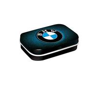 Nostalgic-Art Cajita Mints 6x9,5x2 cms. BMW - Logo Blue Shine