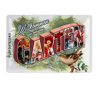 Nostalgic-Art Cartel de metal retro de 20 x 30 cm, diseño vintage con texto en inglés