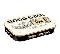 Nostalgic-Art Good Girl Treats - Caja de regalo para dueños de perros, diseño vintage, 6 x 9,5 x 2 cm