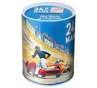 Nostalgic-Art Hucha Retro, 1 l, 24h Le Mans - Racing Poster Blue - Idea de Regalo para Amantes del Motor, Official License Product (OLP), para Billetes y Monedas, diseño Vintage