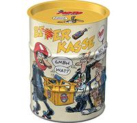 Nostalgic-Art Hucha Retro de 600 ml, MOTOmania - Caja de Moteros - Idea de Regalo para motoristas, Hucha de Metal Vintage