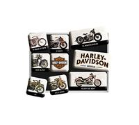 Nostalgic-Art Juego de Imanes Retro, 9 uds, Harley - Model Chart