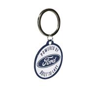 Nostalgic-Art Llavero retro, Ø 4 cm, Ford - Built to last - Idea de regalo para fans de Ford, de metal, diseño vintage