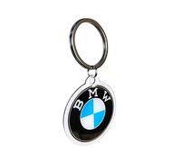 Nostalgic-Art Llavero retro, Ø 4 cm, Official License Product (OLP), BMW - Logo - Idea de regalo para fans de BMW, de metal, diseño vintage