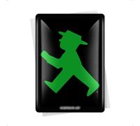 Nostalgic-Art - Placa de metal (10 x 14 cm), diseño de ampelmann grün