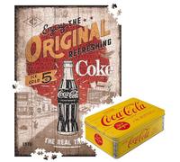 Nostalgic-Art Puzzle 1000 Piezas Retro, Cola - In Bottles