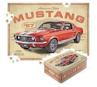 Nostalgic-Art Puzzle 1000 Piezas Retro, Ford Mustang - GT 1967