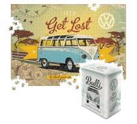 Nostalgic-Art Puzzle 1000 Piezas Retro, VW Bulli - Good Things
