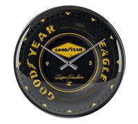 Nostalgic Art Reloj retro de pared Goodyear Wheel Ø 31 cm Diseño vintage, idea de regalo